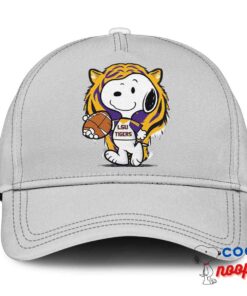 Unbelievable Snoopy Lsu Tigers Logo Hat 3