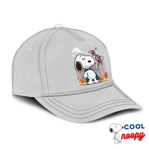 Unexpected Snoopy Attack On Titan Hat 2