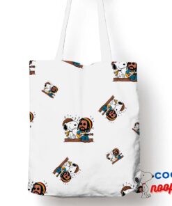 Unexpected Snoopy Bob Marley Tote Bag 1
