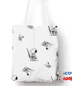 Unexpected Snoopy Jujutsu Kaisen Tote Bag 1