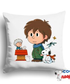 Unexpected Snoopy South Park Movie Square Pillow 1