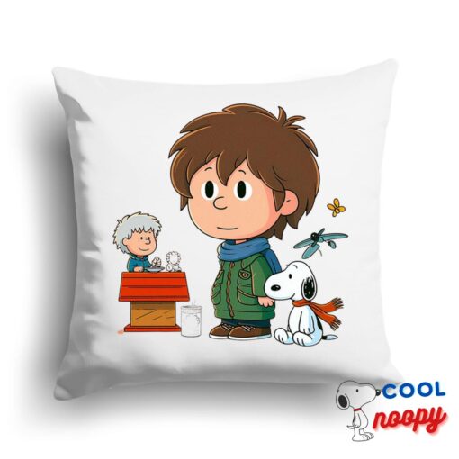 Unexpected Snoopy South Park Movie Square Pillow 1