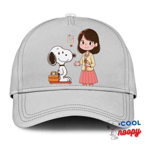 Unexpected Snoopy Teacher Hat 3