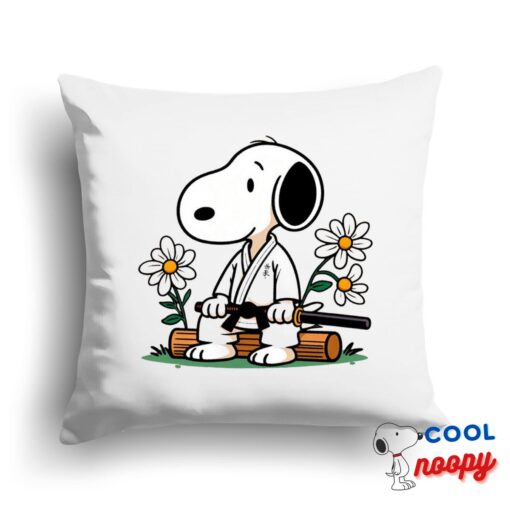Unforgettable Snoopy Jujutsu Kaisen Square Pillow 1