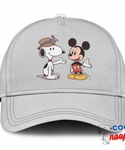 Unforgettable Snoopy Mickey Mouse Hat 3