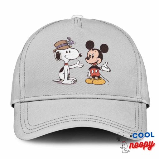 Unforgettable Snoopy Mickey Mouse Hat 3