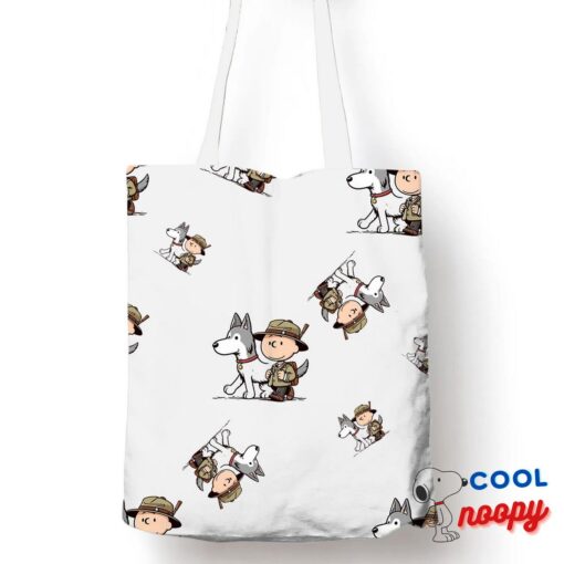 Unforgettable Snoopy Wolf Tote Bag 1