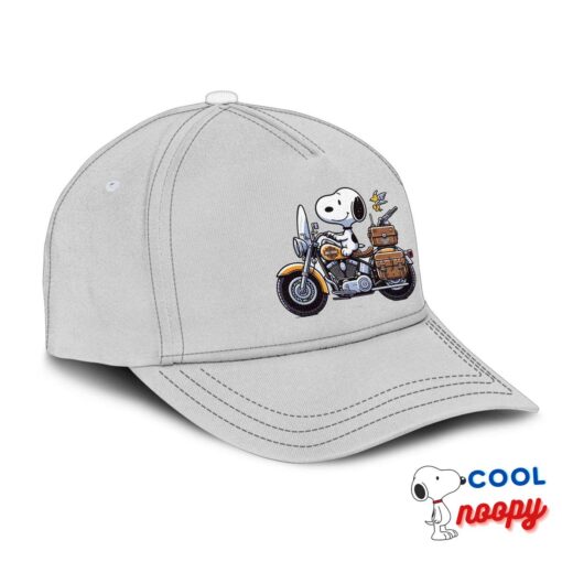 Unique Snoopy Harley Davidson Hat 2