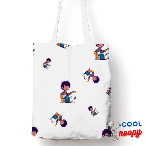 Unique Snoopy Jimi Hendrix Tote Bag 1