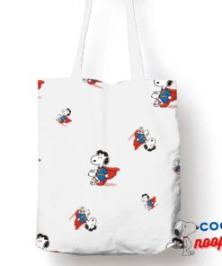 Unique Snoopy Superman Tote Bag 1