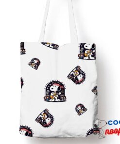 Wonderful Snoopy Aerosmith Rock Band Tote Bag 1