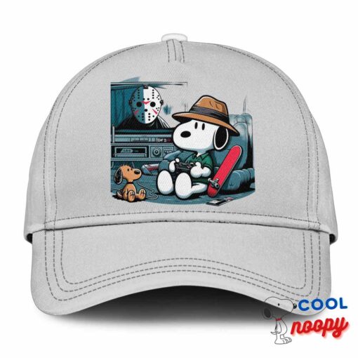 Wonderful Snoopy Friday The 13th Movie Hat 3