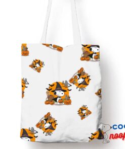 Wonderful Snoopy Halloween Tote Bag 1