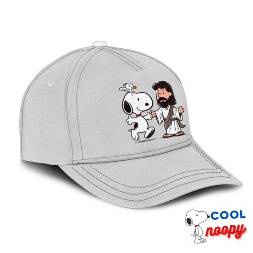 Wonderful Snoopy Jesus Hat 2