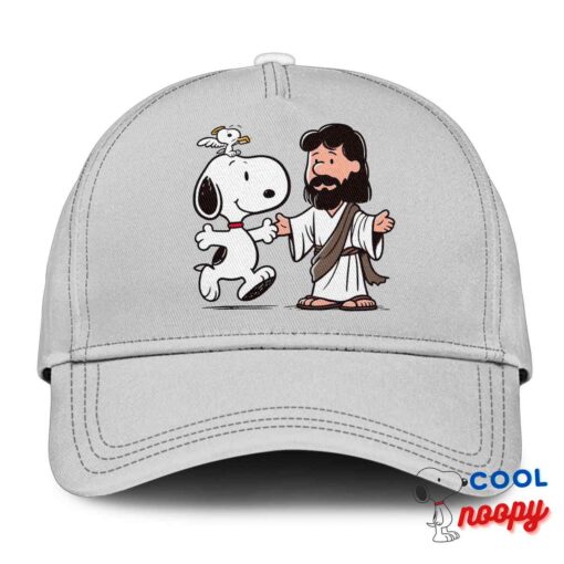 Wonderful Snoopy Jesus Hat 3