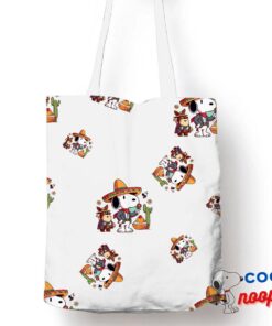 Wonderful Snoopy Mexican Tote Bag 1