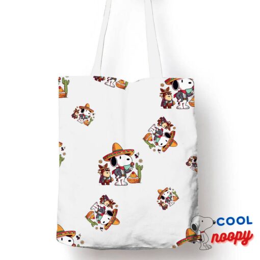 Wonderful Snoopy Mexican Tote Bag 1