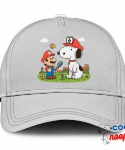 Wonderful Snoopy Super Mario Hat 3