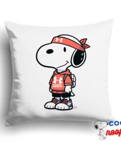 Wonderful Snoopy Under Armour Square Pillow 1