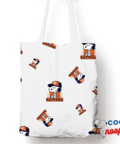 Wondrous Snoopy Houston Astros Logo Tote Bag 1