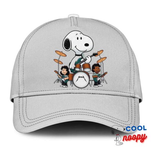 Wondrous Snoopy Metallica Band Hat 3