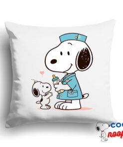 Wondrous Snoopy Nursing Square Pillow 1