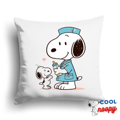 Wondrous Snoopy Nursing Square Pillow 1