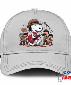 Wondrous Snoopy Rolling Stones Rock Band Hat 3