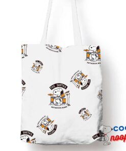 Wondrous Snoopy The Smiths Rock Band Tote Bag 1