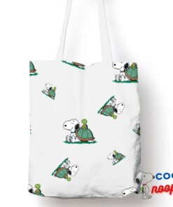 Wondrous Snoopy Turtle Tote Bag 1